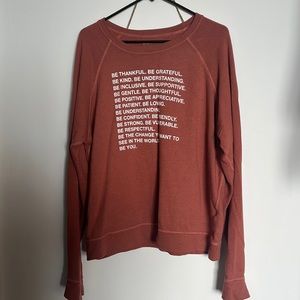 Good hYouman- Raglan Crew- BE THANKFUL